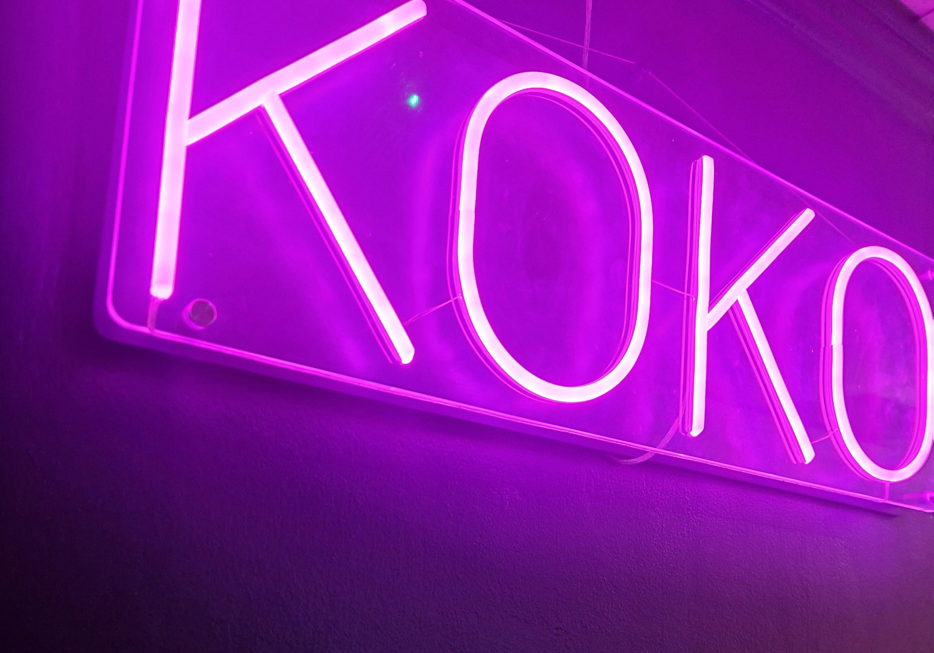 Koko neon Queens Hotel Brighton